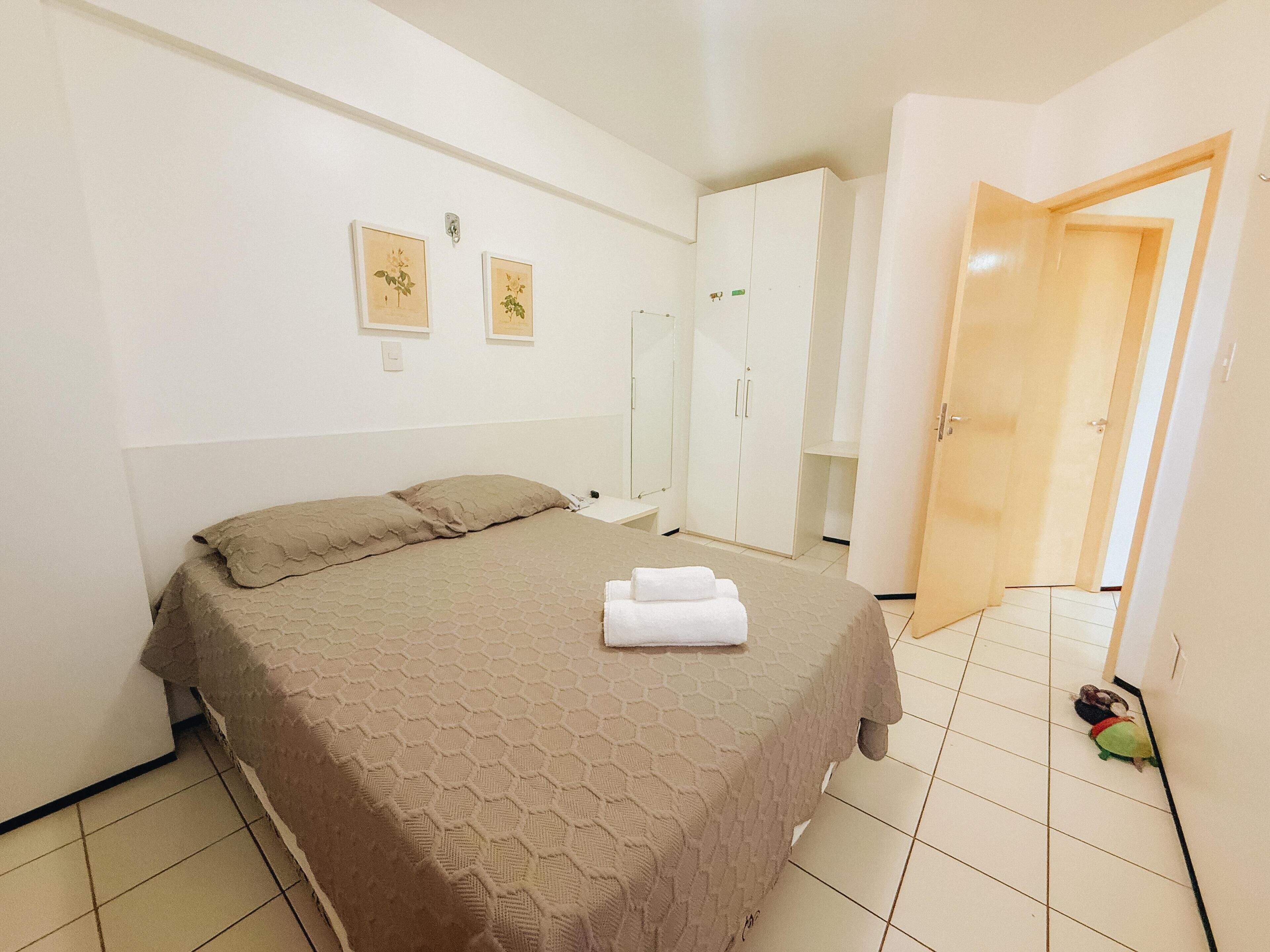 1 soverom og sengetøy