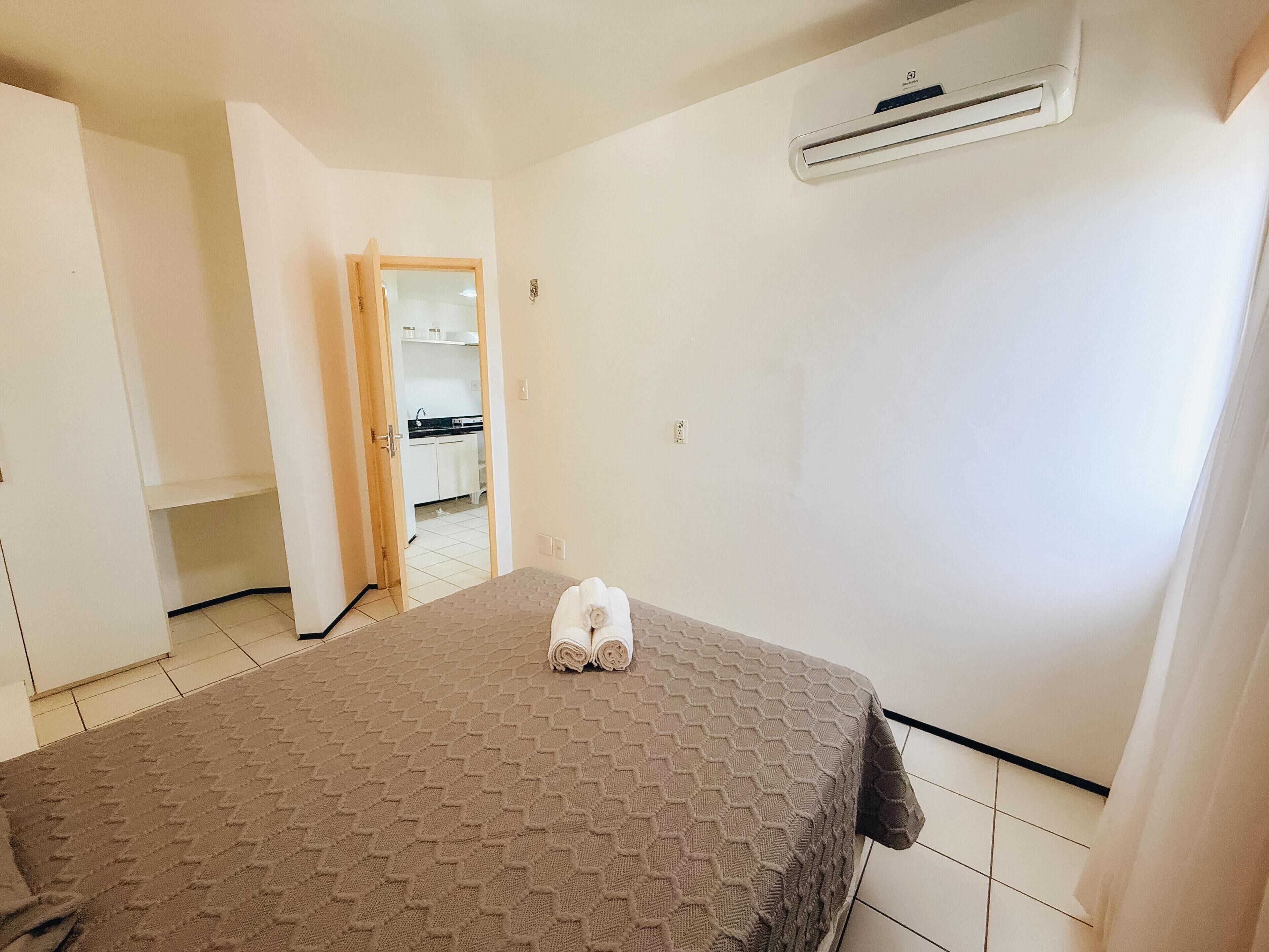 1 soverom og sengetøy