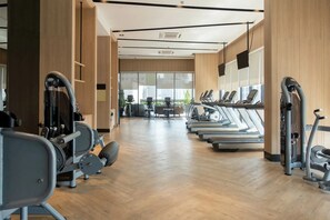 Fitness facility - Charming Stay 2 bedrooms in JVC (Dubai)