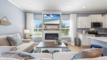 Televisor intel·ligent, llar de foc i videojocs