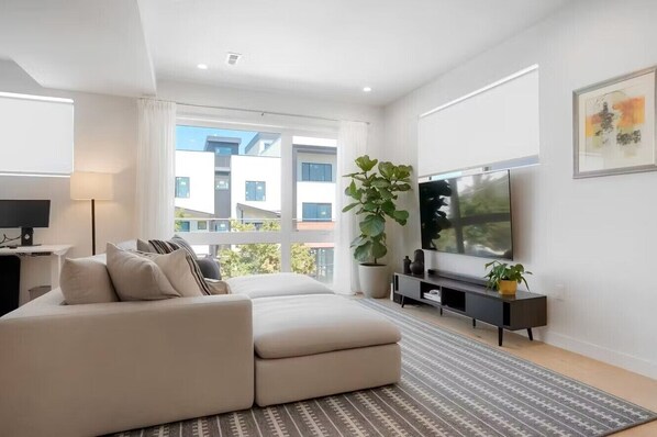 Smart TV, video games, music library, computer monitors