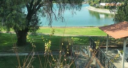 CASA GOLF LAGO, CLUB CAMPESTRE SAN GIL QUERETARO, 4 REC 4 BAÑOS, 9 AUTOS.