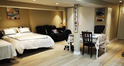 Spacious tidy walkout basement in Midtown Toronto