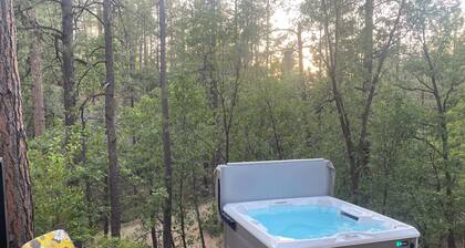 Forest Cabin Hot Tub Groom Creek