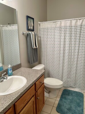 Towels, soap, toilet paper - 
Beautiful, ground level 3-bedroom condo with pool on scenic Lake Marion (Santee)