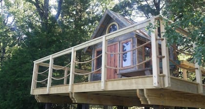 Charming Waterfront Tree House in Kaufman