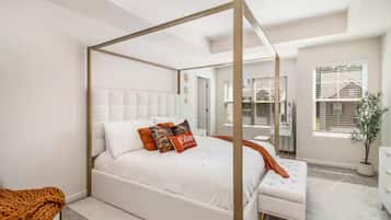 3 dormitorios, tabla de planchar con plancha, wifi y ropa de cama
