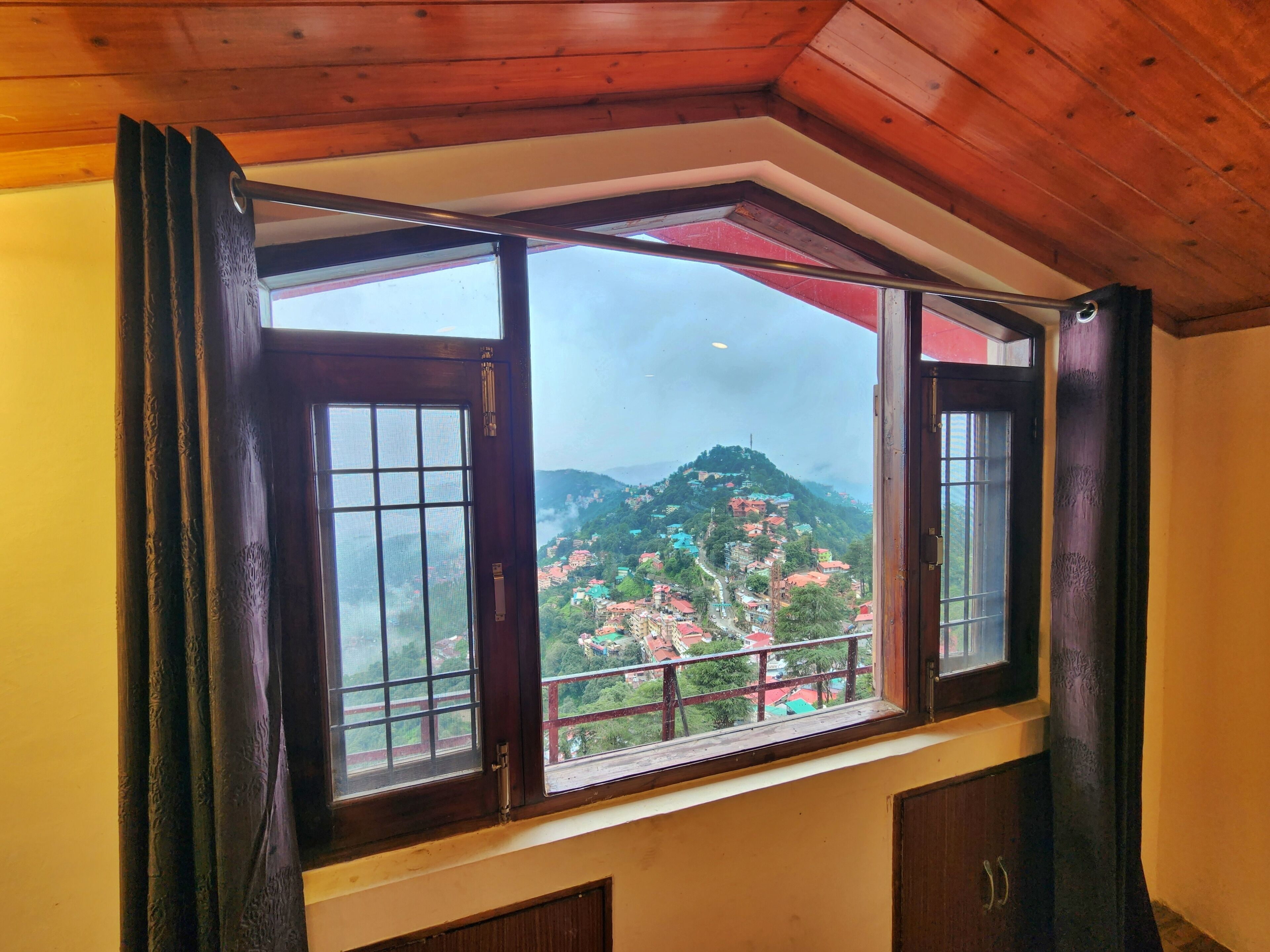 Familienzimmer, Balkon, Bergblick | Ausblick vom Zimmer