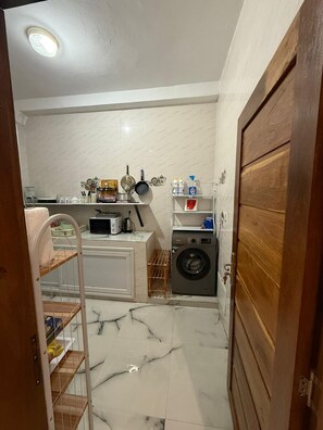Microwave, oven, stovetop