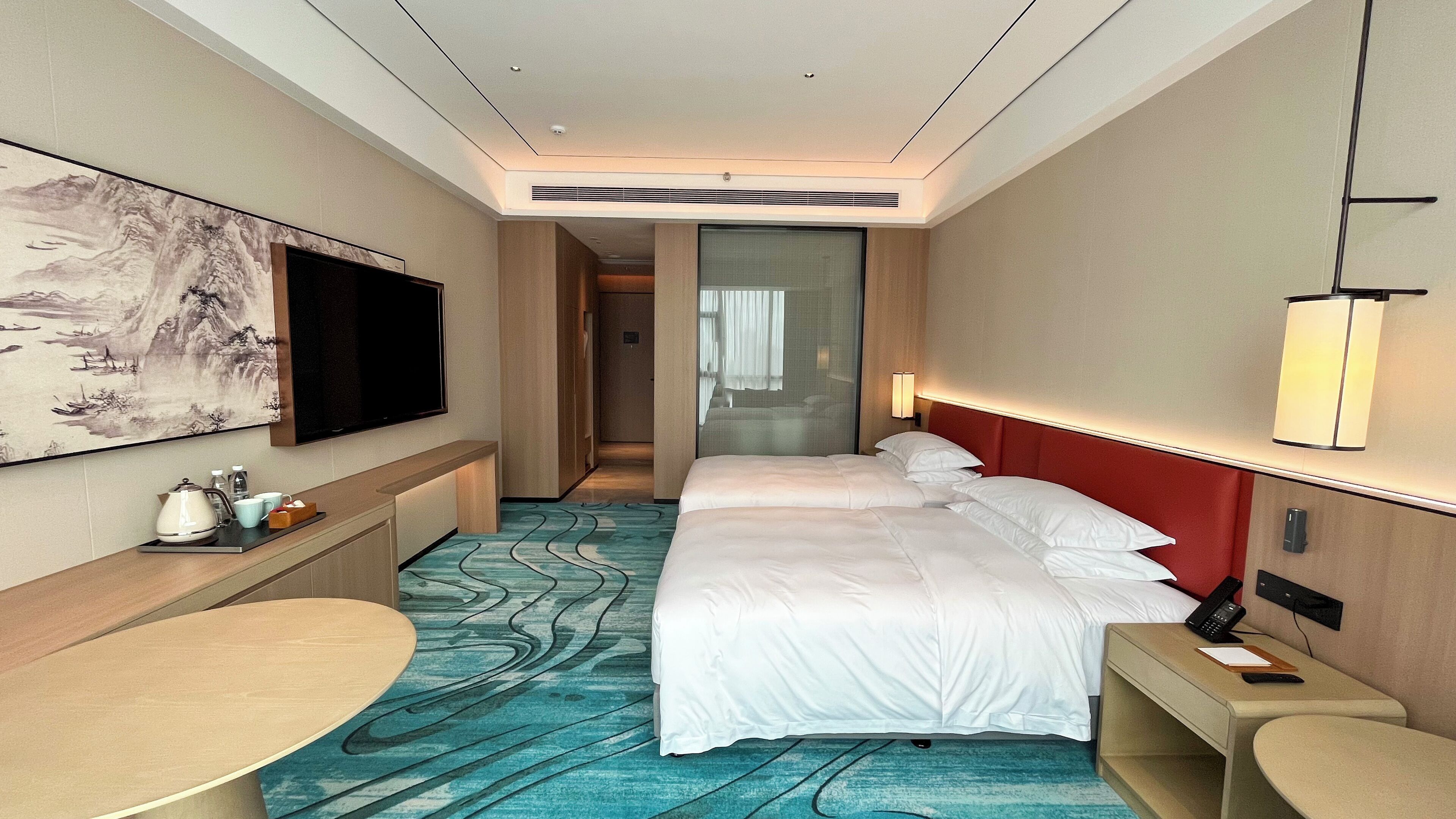 Coffres-forts dans les chambres, rideaux occultants