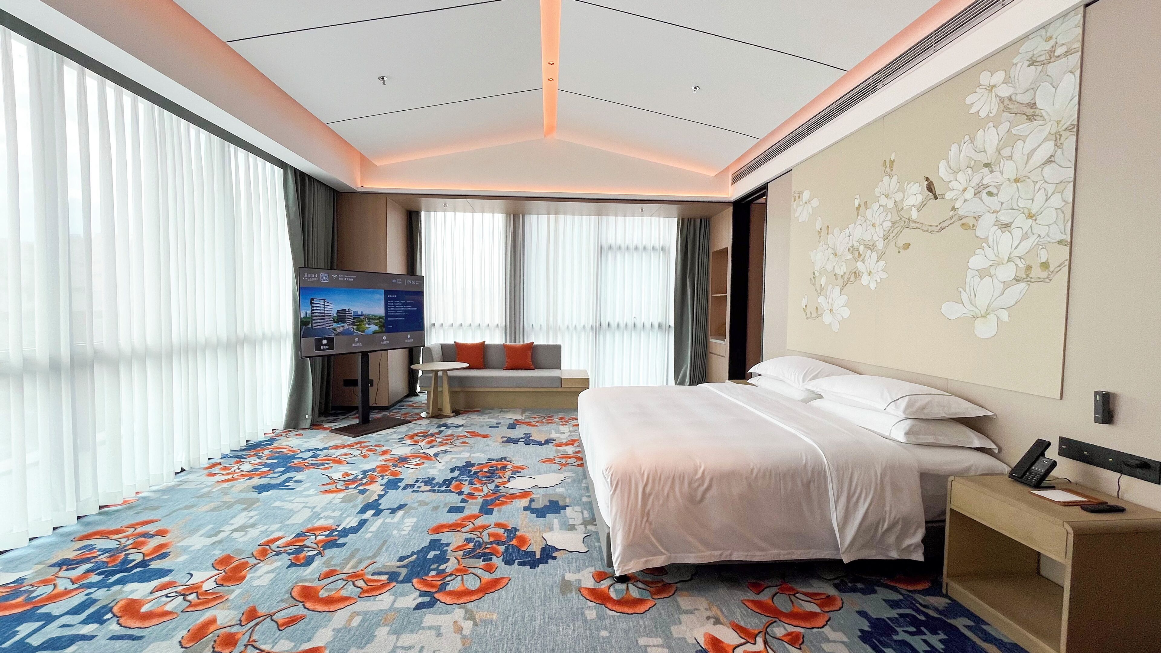 Coffres-forts dans les chambres, rideaux occultants