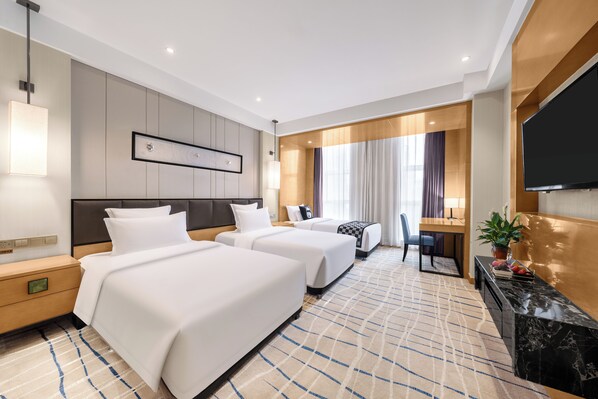 Family Triple Room, Multiple Beds | View from room