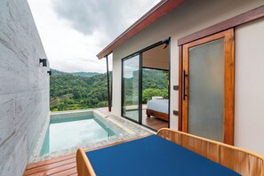 Villa Deluxe, vue vallée | Piscine privée