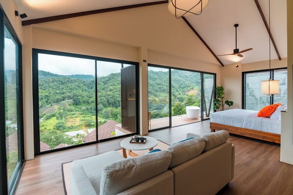 Villa Luxe, vue vallée