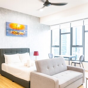 Honeymoon Studio | In-room safe, free WiFi - Ceylonz Suites by Icefly Hom's (Kuala Lumpur)