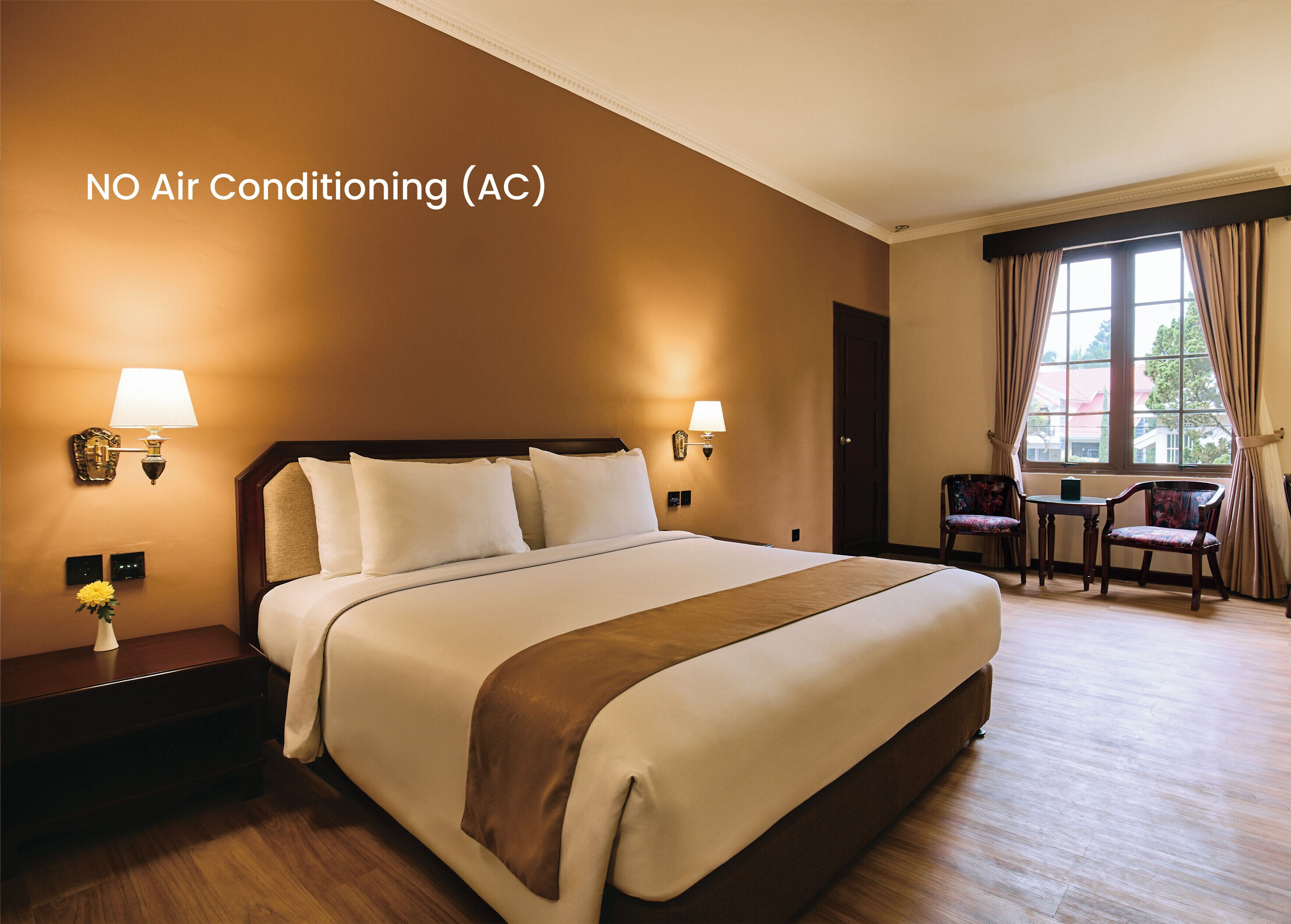 Deluxe Lodge Queen(With Air Cooler) | 床单