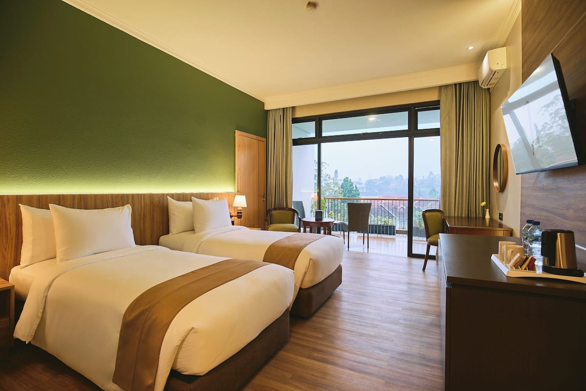 Twin Room, Mountain View | Cadar katil
