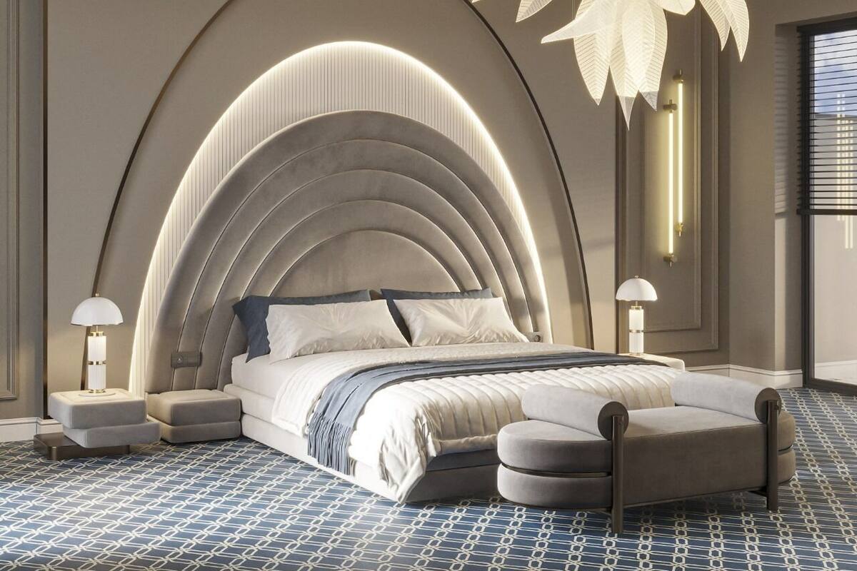 Luxury Suite, Balcony, City View | In-room safe, iron/ironing board, WiFi (free), individually decorated