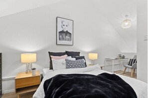 1 Schlafzimmer, Schreibtisch, Bügeleisen/Bügelbrett, WLAN