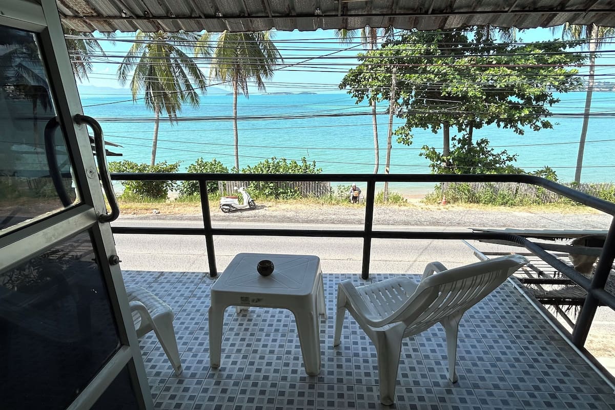 Standard Double Room, Beach View | Terrace/patio