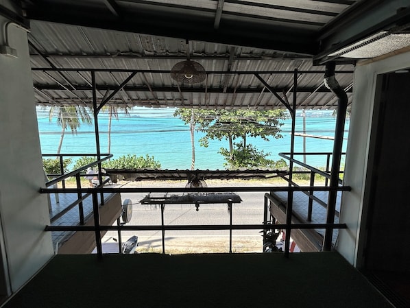 Standard Double Room, Beach View | Terrace/patio
