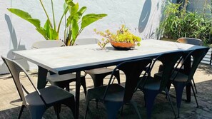 Outdoor dining