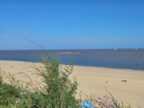 Aan het strand