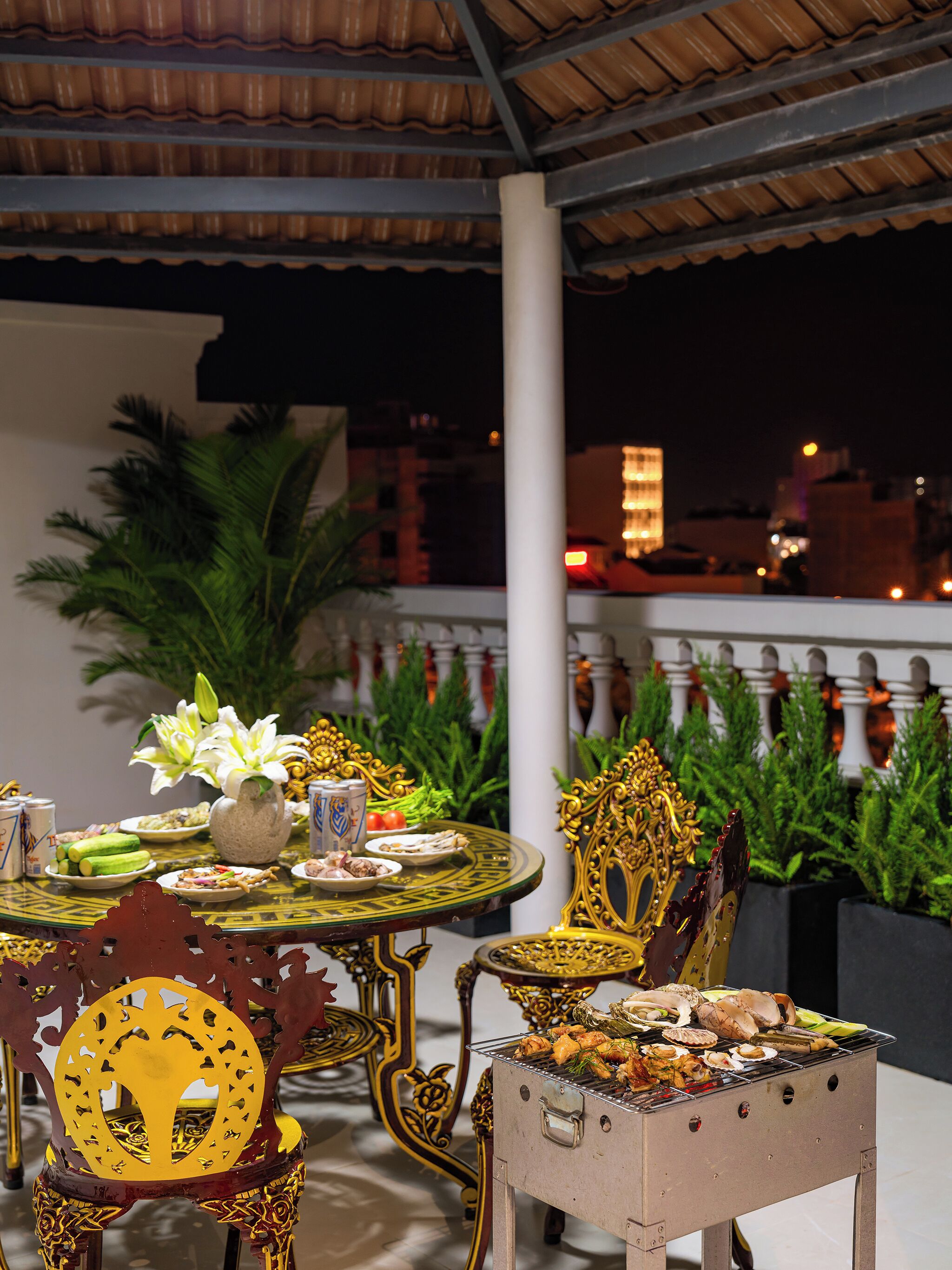 Rooftop terrace