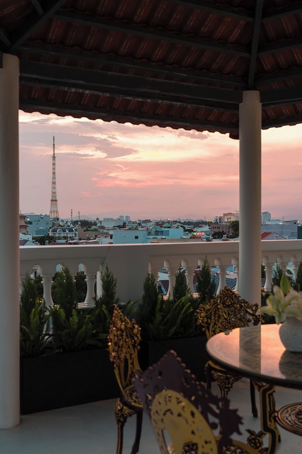 Terraza en la azotea