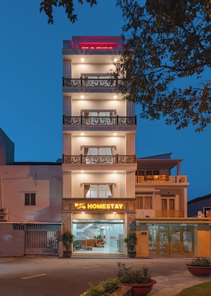 Fachada de la propiedad