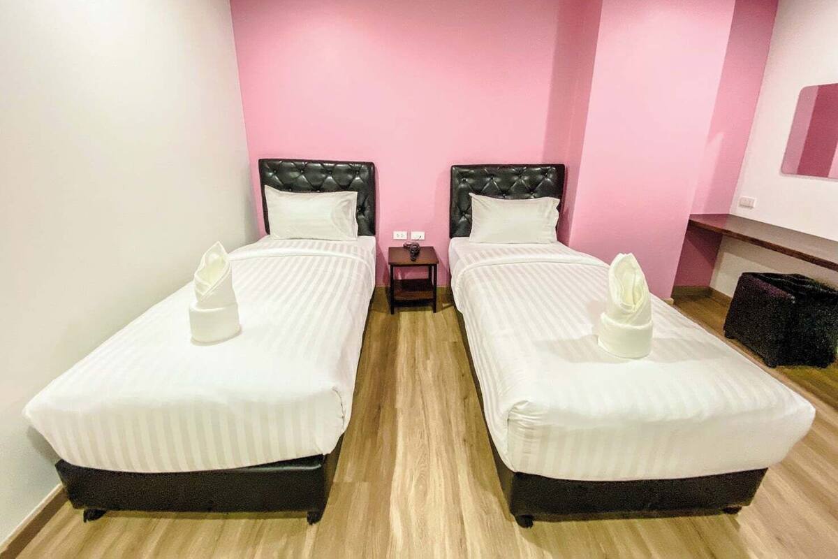 Phòng 2 giường đơn Tiêu chuẩn, quang cảnh thành phố