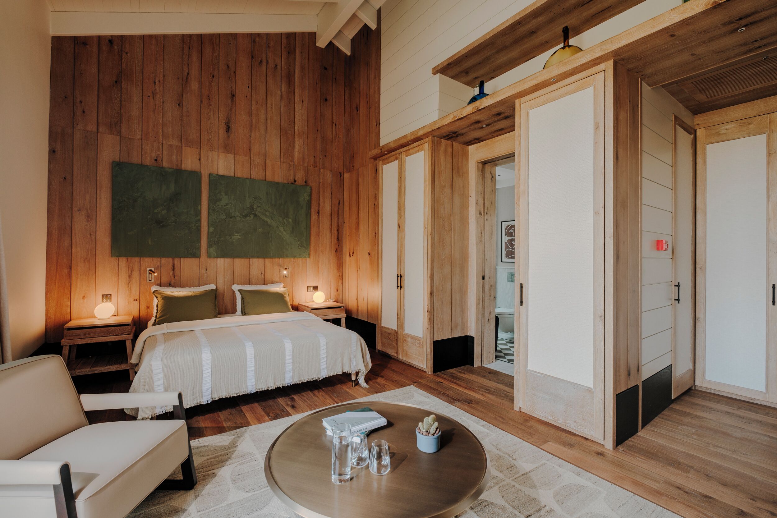 Vineyard Villa | Pengeskab på værelset, mørklægningsgardiner, lydisolering