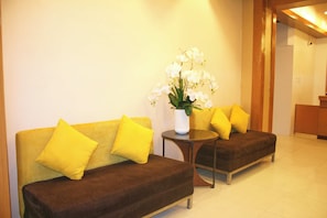 Lobby sitting area