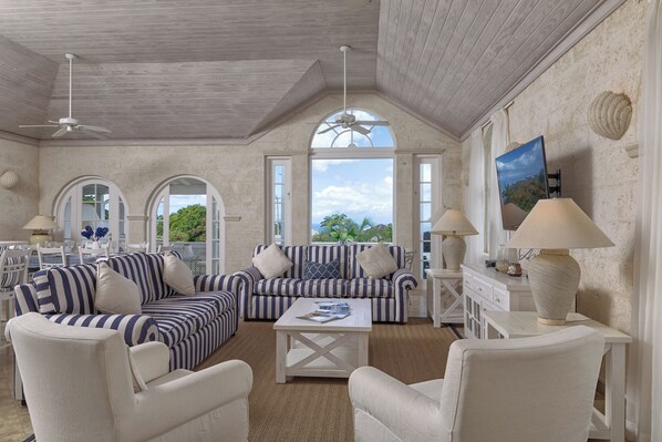 Living area - Happy Days, Forest Hills, Royal Westmoreland, Holetown. 3 bed Luxury Villa (Holetown)