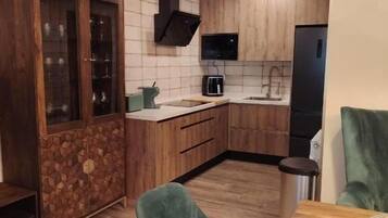 Deluxe villa, uitzicht op bergen | Woonruimte