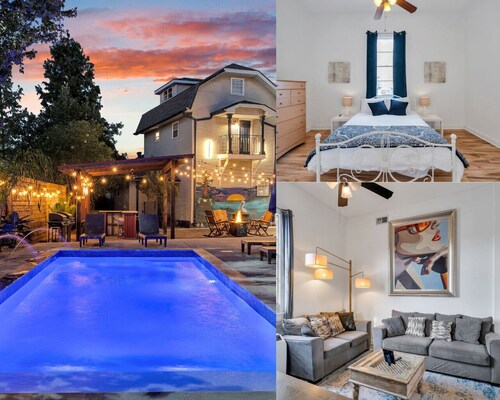 NOLA 3BR Escape w Pool, Steps from Canal Streetcar