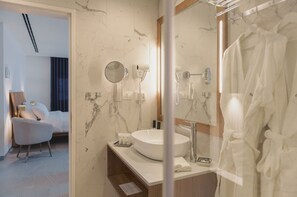 Family Suite, Balcony, City View | Bathroom - Dar Al Mauge Boutique Hotel (Bethlehem)