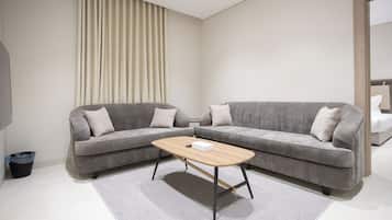 Departamento de lujo, para no fumadores, cocina | Área de sala de estar | Impresora