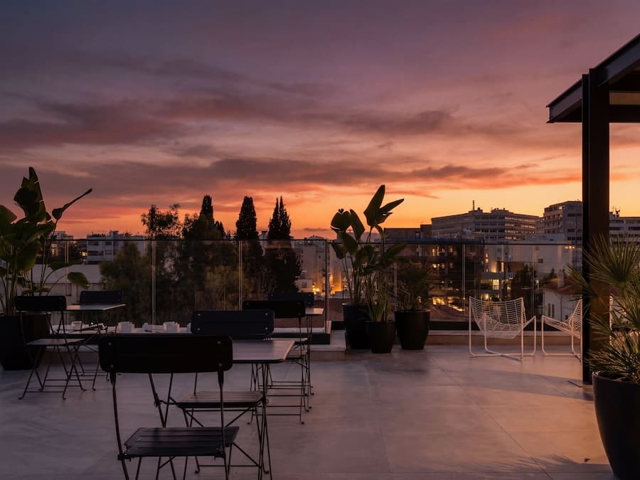 Rooftop terrace