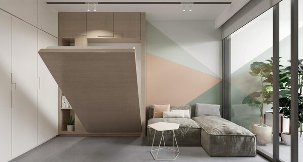 Premium bedding, in-room safe, desk, laptop workspace