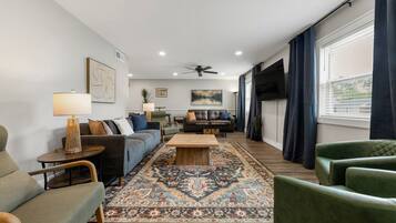 Smart TV, video games, table football