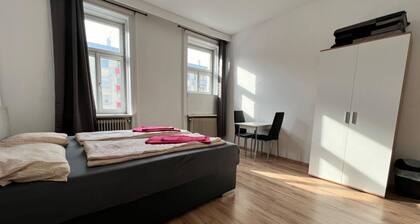 Stylish private room in shared Apt. Near St. Marx