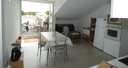 Appartement central à Notre-Dame-de-Monts avec balcon et animaux acceptés