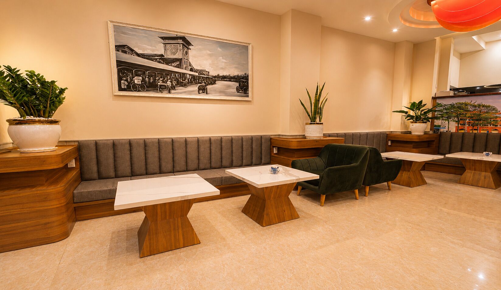 Quầy tiếp tân