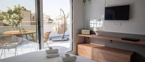 Cobertura luxo | Área de estar