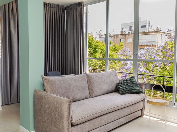 Apartment, City View | Ruang tamu