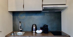 Suite Supérieure, vue lac | Cuisine privée