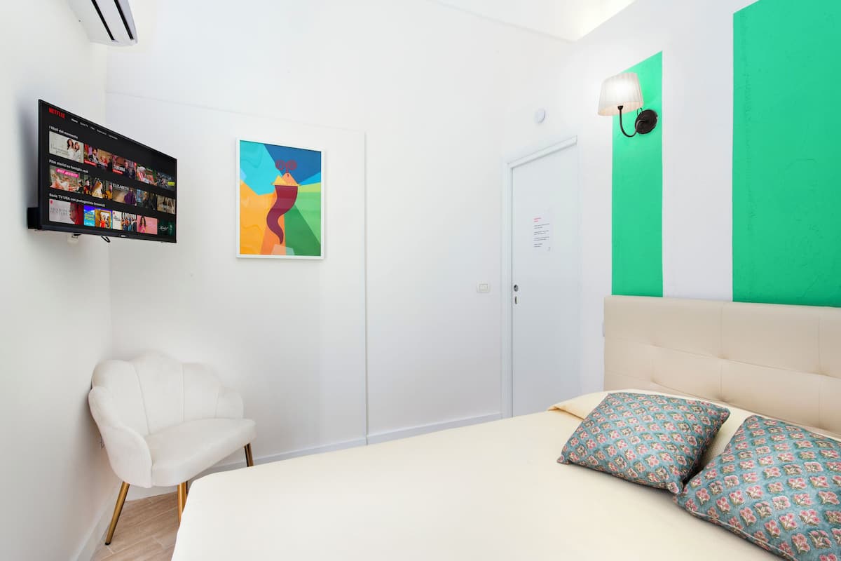 Basic Double Room, City View | Laptop workspace, free WiFi, bed sheets