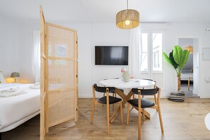 Appartement | Coin séjour | Télévision de 50 cm avec chaînes par câble