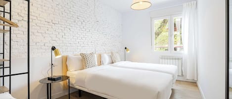 Wifi gratis y ropa de cama